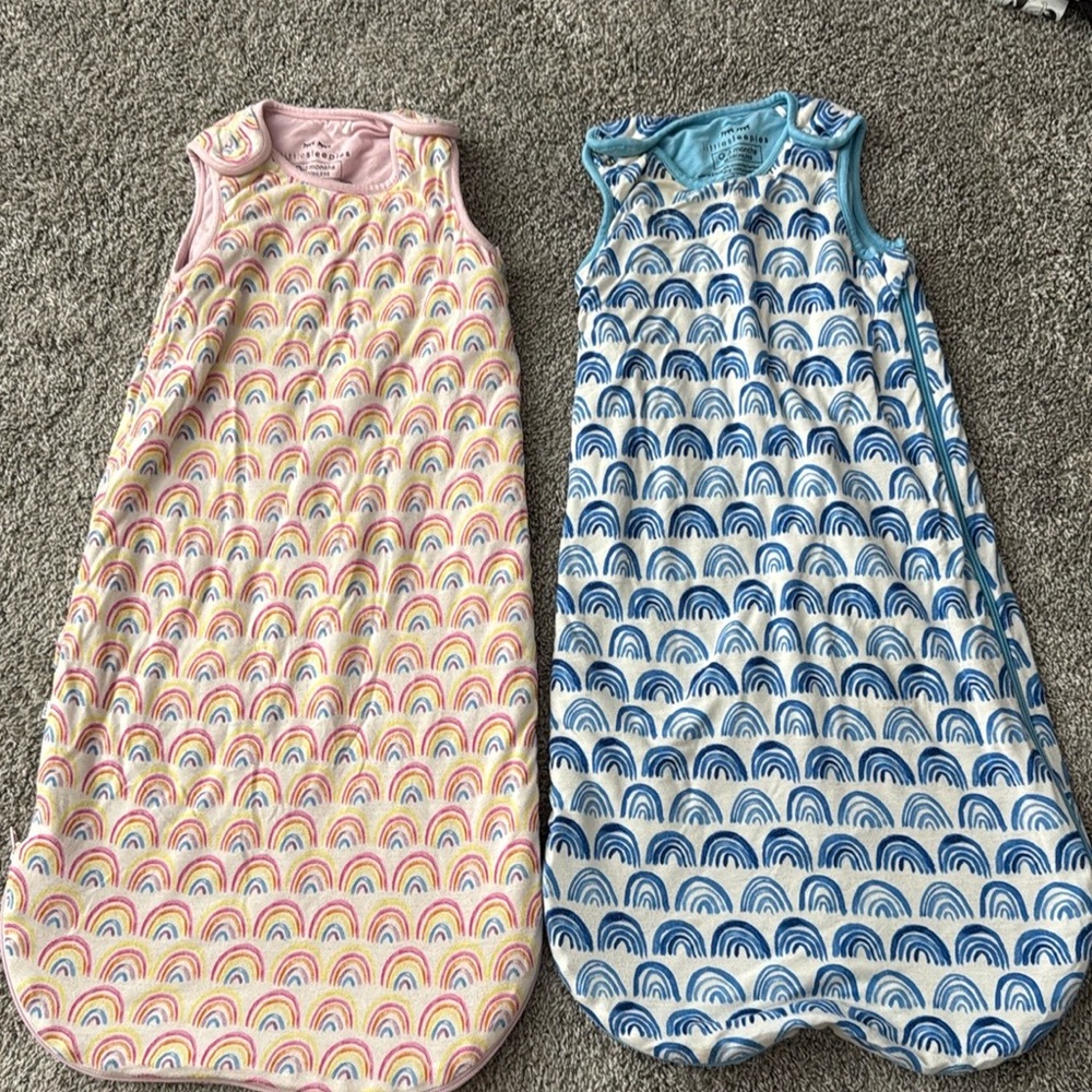Blue RainbowLittle Sleepies Sleep Sack